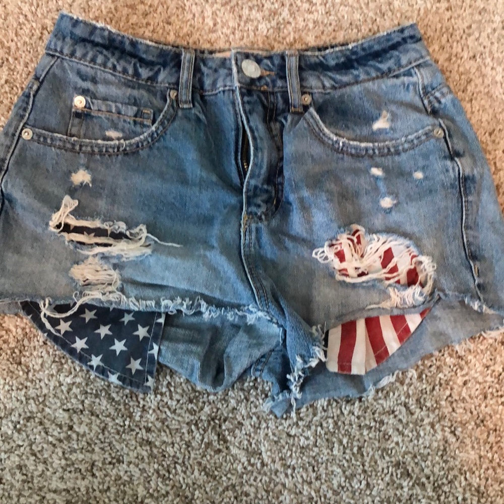 usa jean shorts